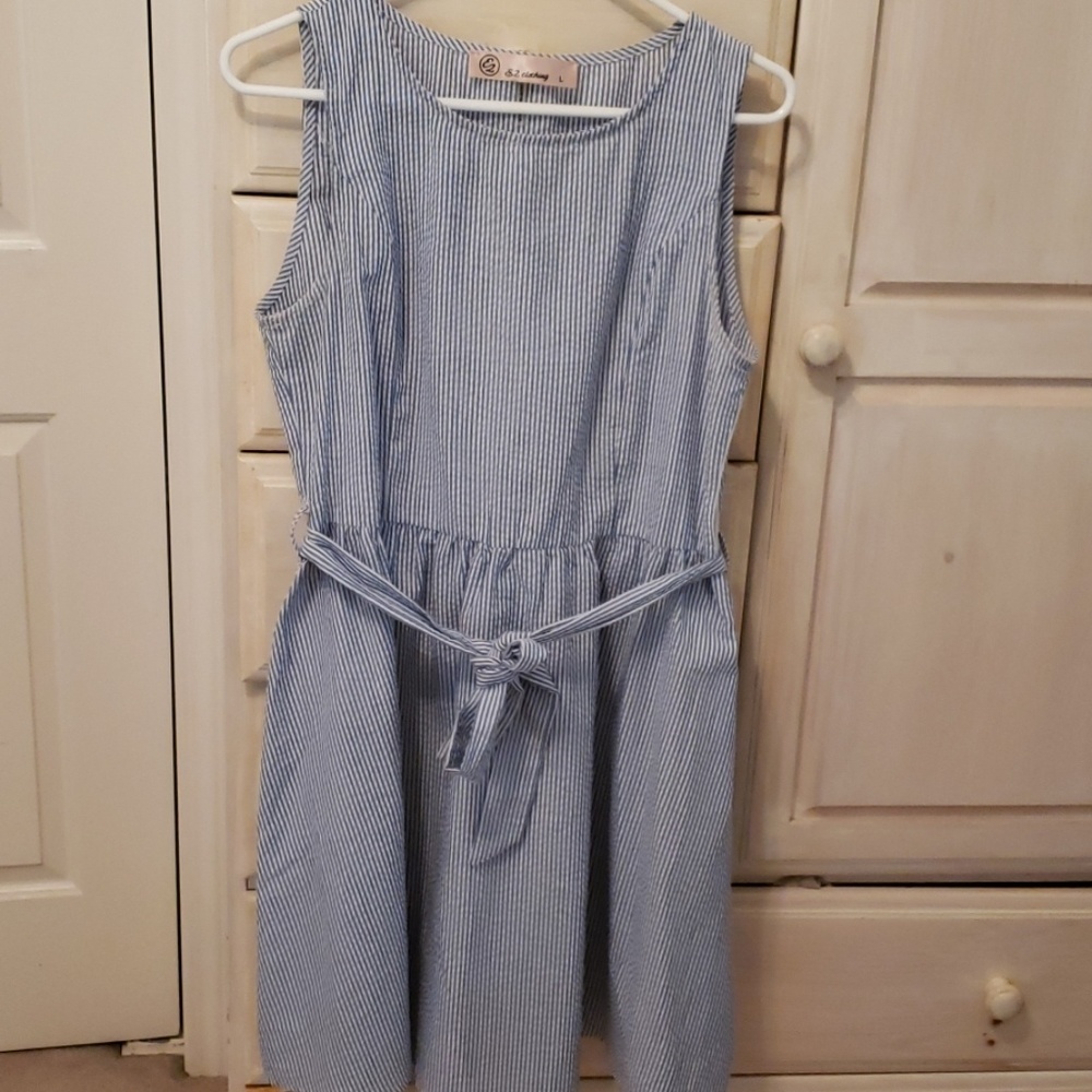 Seersucker dress
